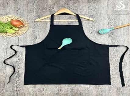 Apron/អៀមចុងភៅពណ៌ខ្មៅ