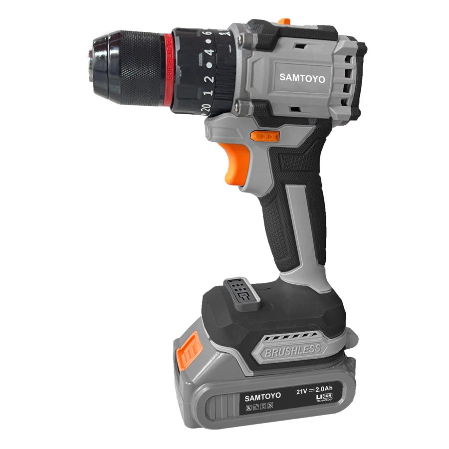 Cordless Brushless Driver/Hammer Drill 21V