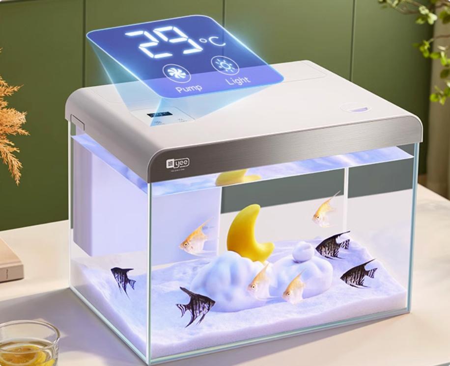 ទូត្រី Fish Tank (Size: 39*26*28cm)