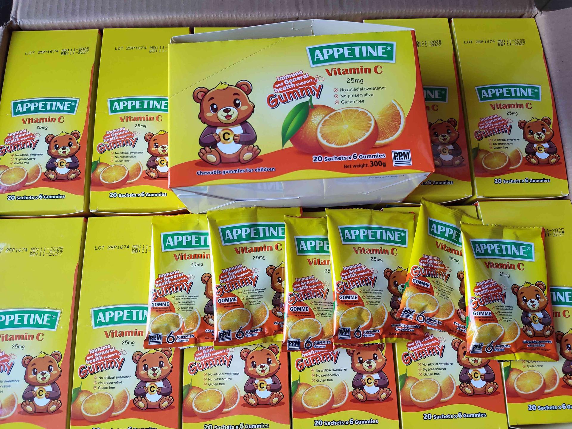 Appetite VitaminC gummy 25mg