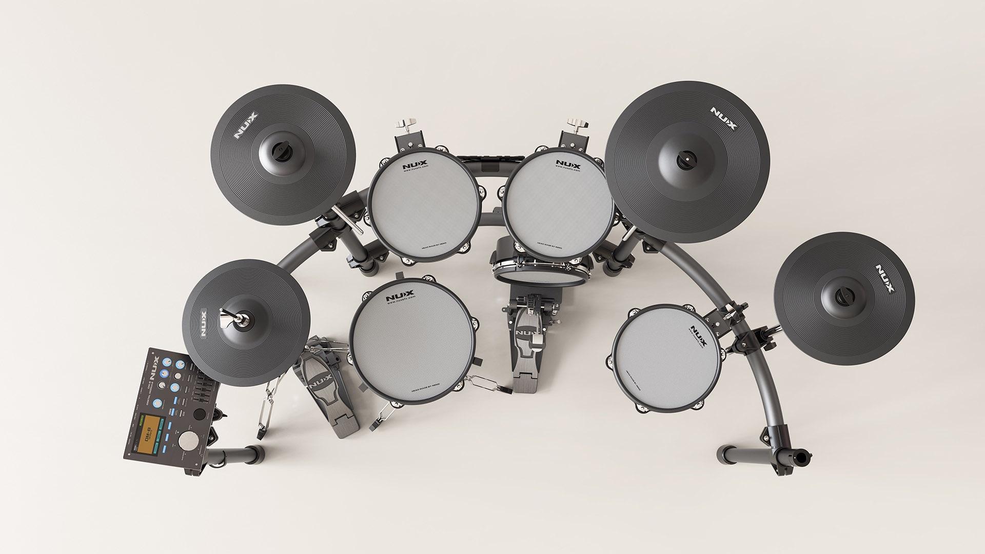 🥁 NUX DM-8 Electronic Drum Kit (Flagship Model)