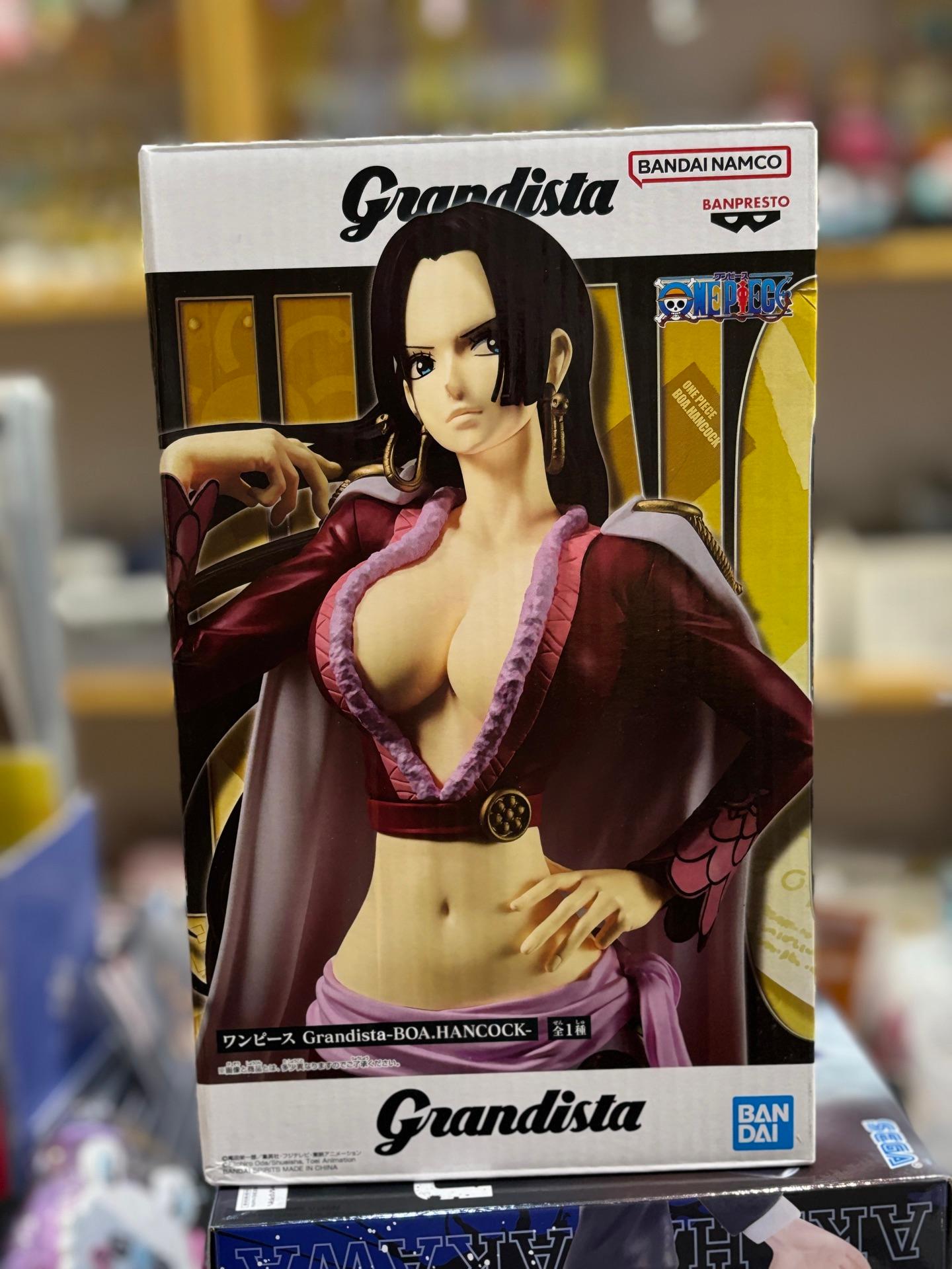 Banpresto One Piece Grandista Boa Hancock figure.