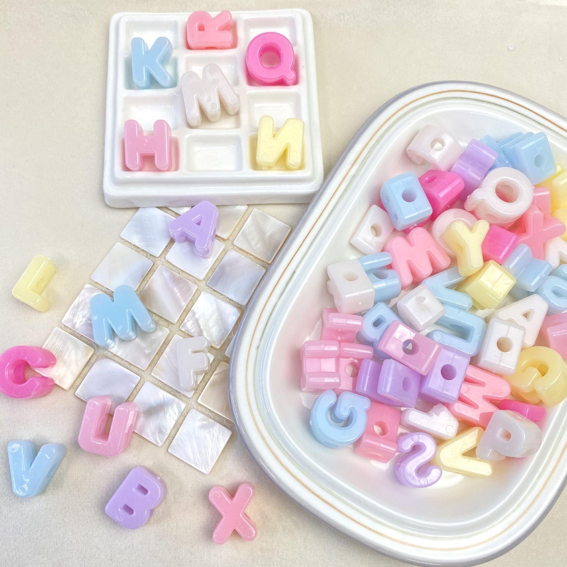 Big letter candy style