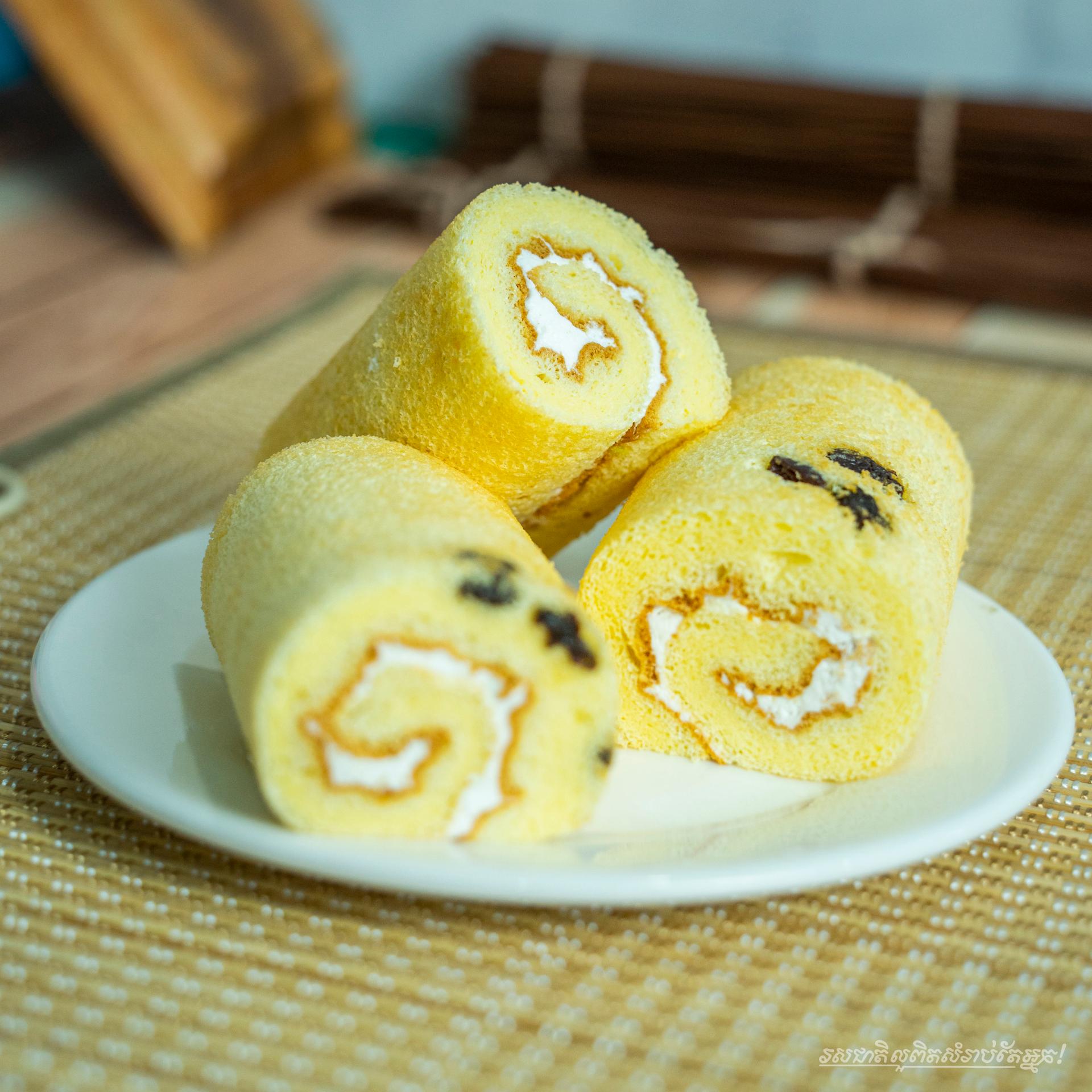 Grape Swiss Roll 1pcs