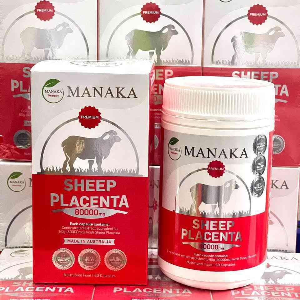Manaka sheep placenta 80000mg