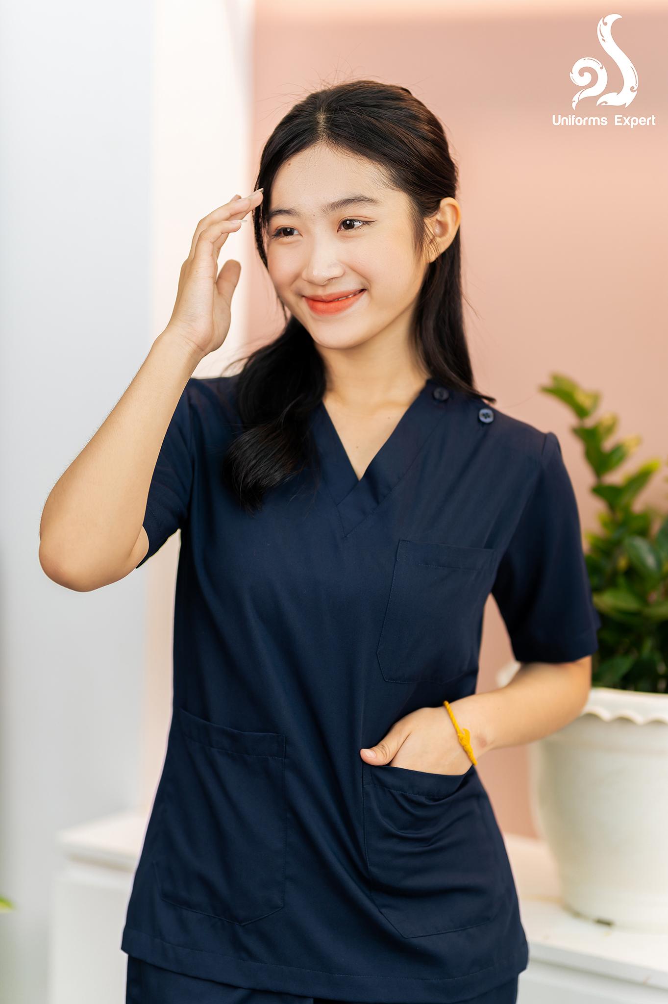 ឈុតនារីពណ៌ទឹកប៊ិចក្រម៉ៅមានឡេវស្មារ-សាច់កាមែល