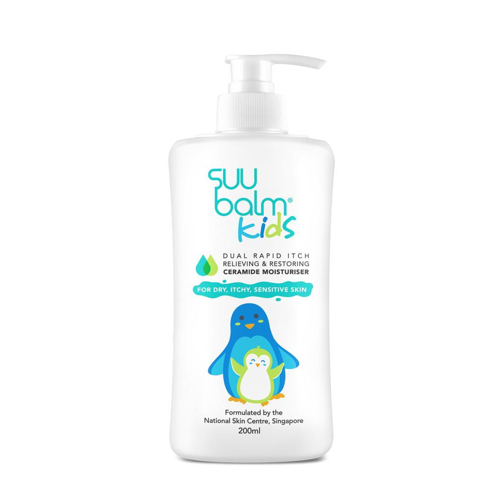 Suu Balm Kids Dual Rapid Itch Relieving & Restoring Ceramide Moisturiser    (200ml)