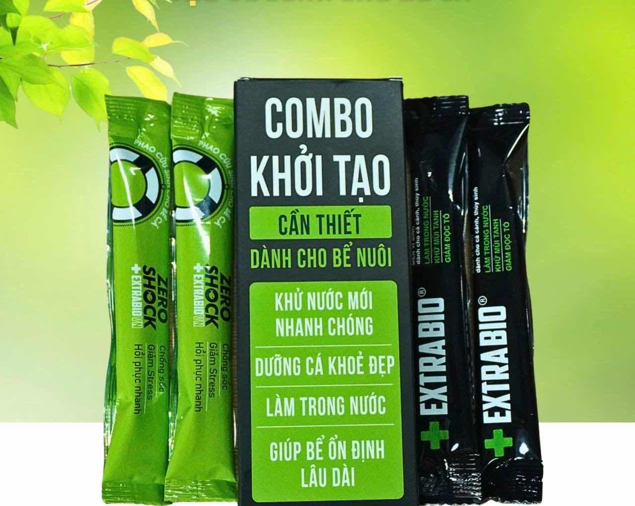 ថ្នាំធ្វេីឲទឹកថ្លា / Combo Khởi Tạo