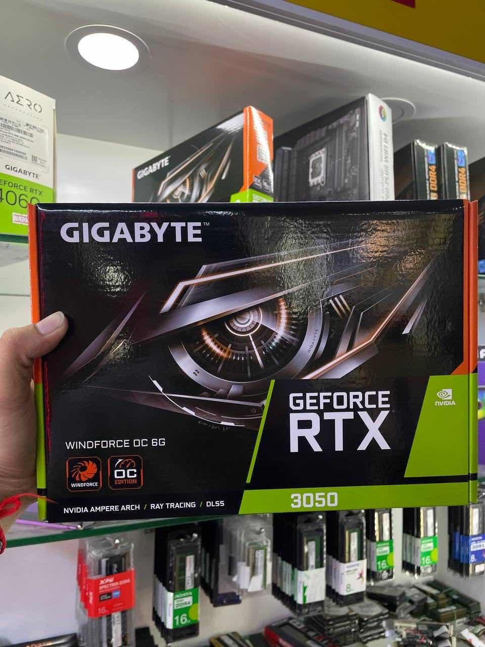 VGA GIGABYTE RTX3050 OC 6G 
