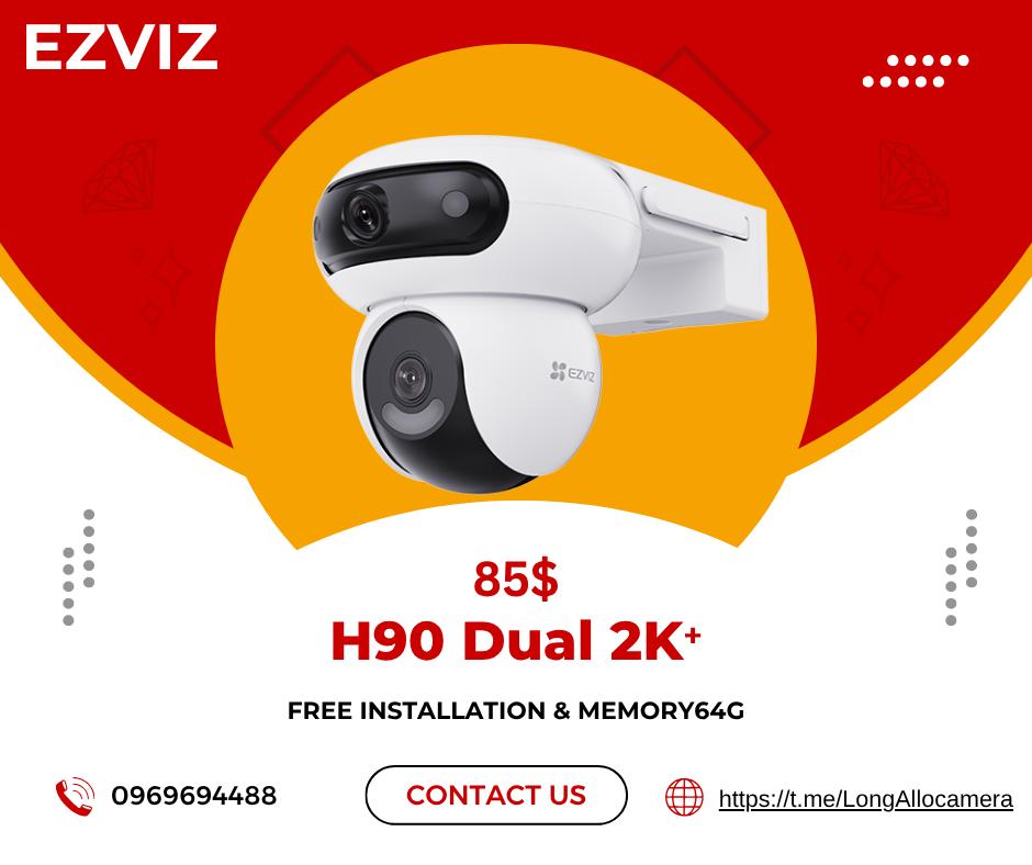 EZVIZ H90 Dual 2K+ wifi