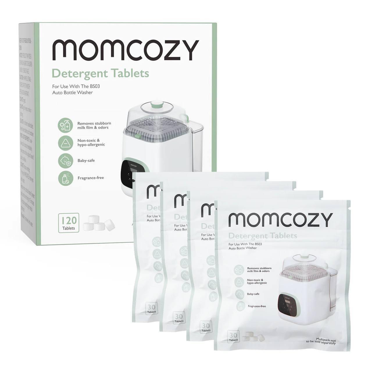 សាប៊ូ​គ្រាប់​ Momcozy ប្រេីជាមួយម៉ាស៊ីនលាងដប​ ១ប្រអប់មាន​ 120គ្រាប់