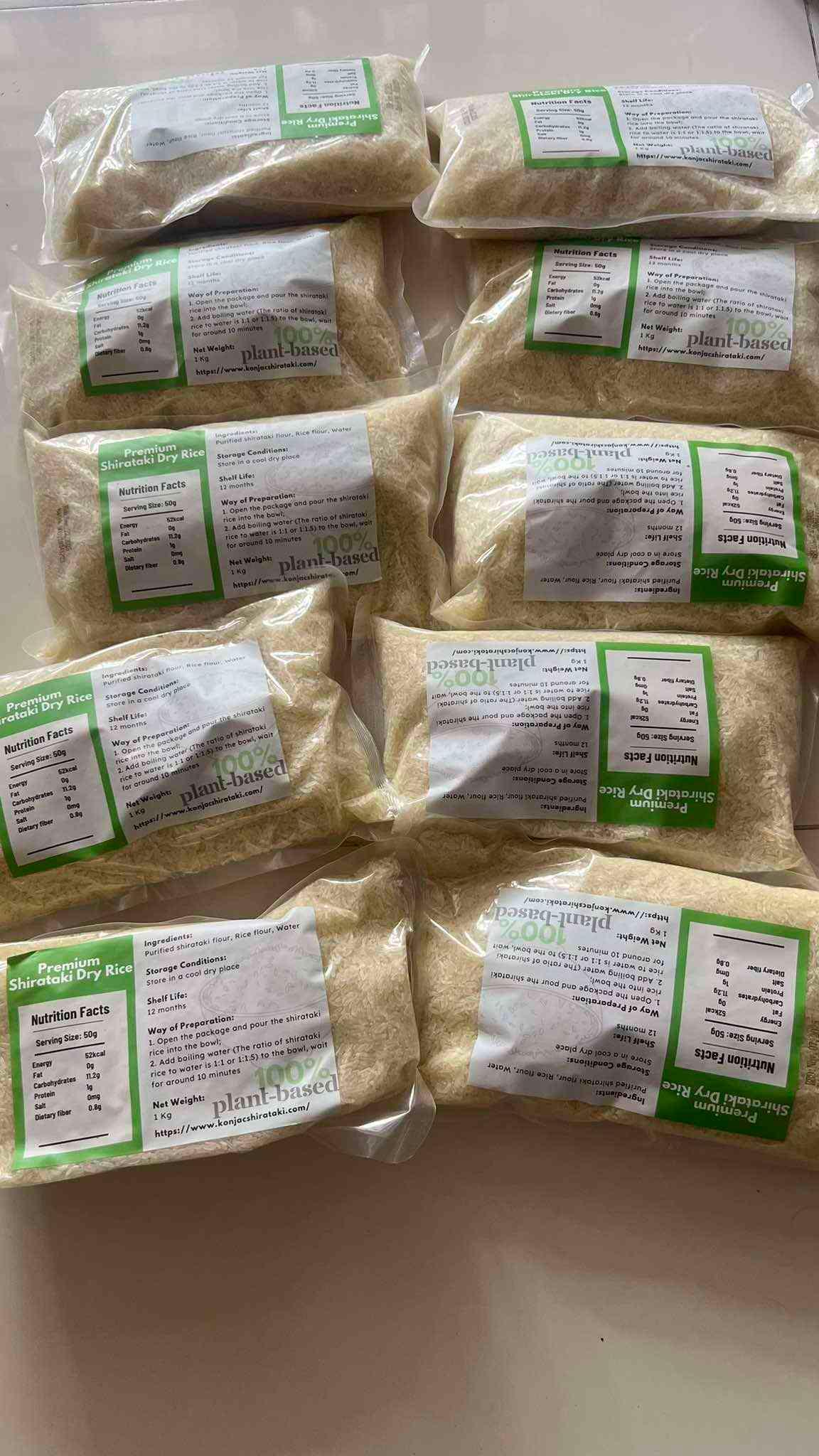 Konjac rice