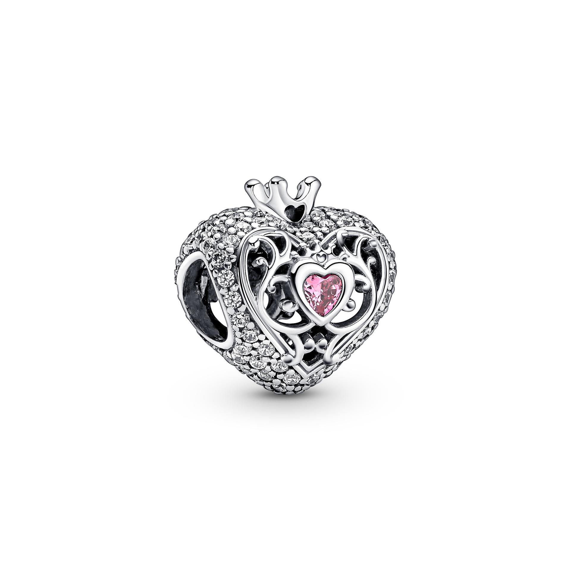 Pandora Regal Crown and Heart Charm