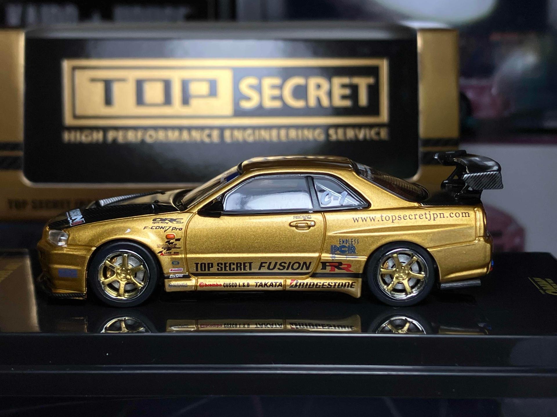 1/64TOP SECRET Nissan Skyline GT-R R34🌕