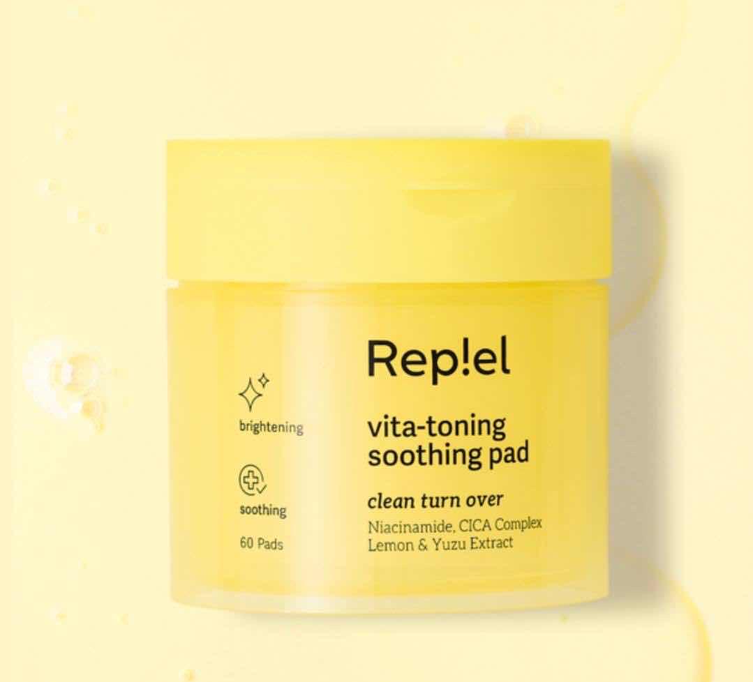 Repiel Vita-toning Soothing Pad 60pc