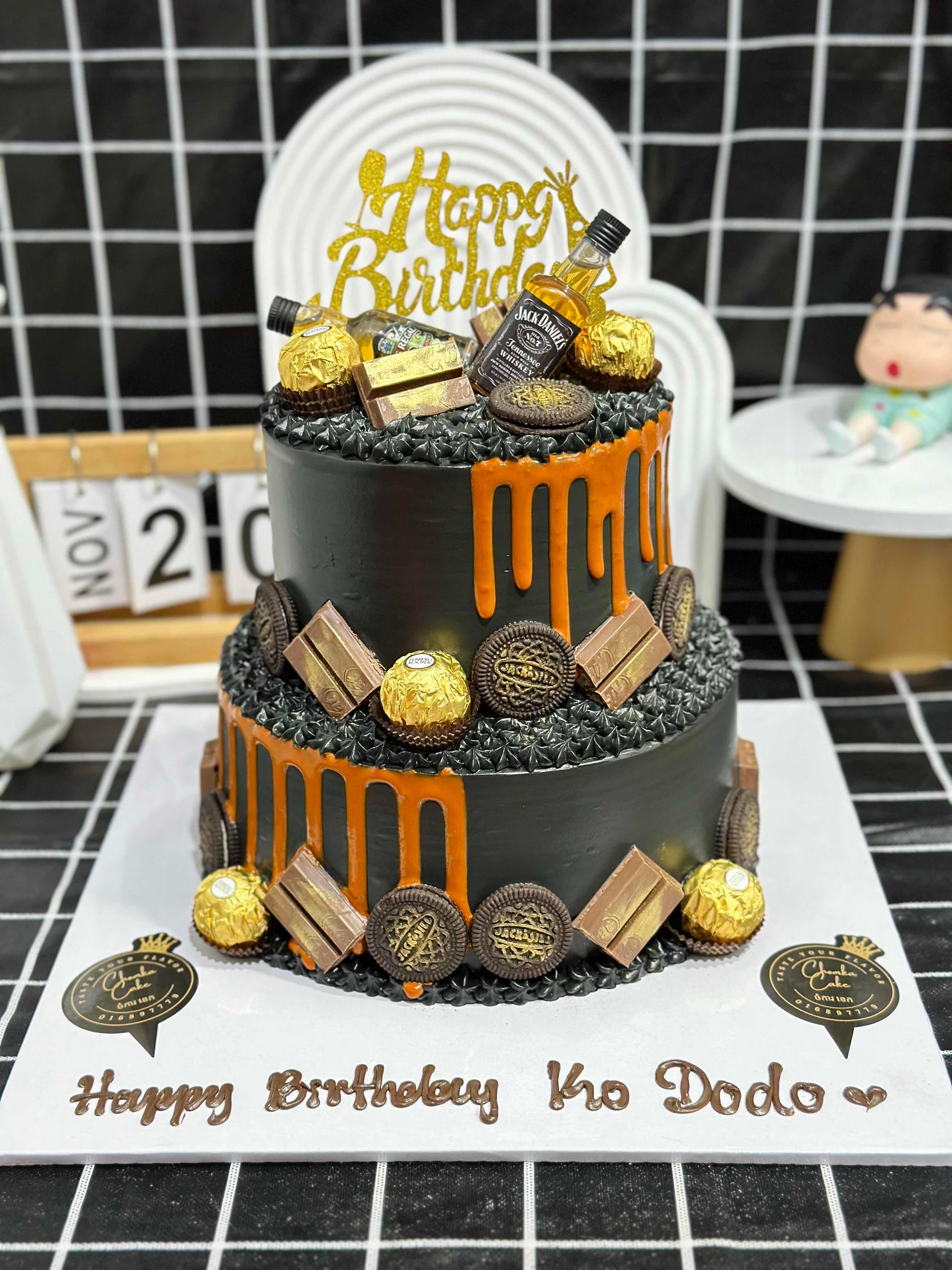 2 layers cake