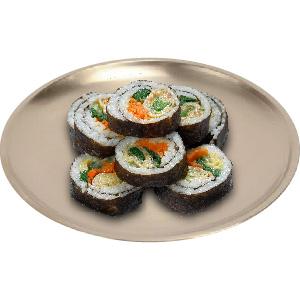 Vegetable Kimbap-គីមប៉ាប់បន្លែ-야채 김밥