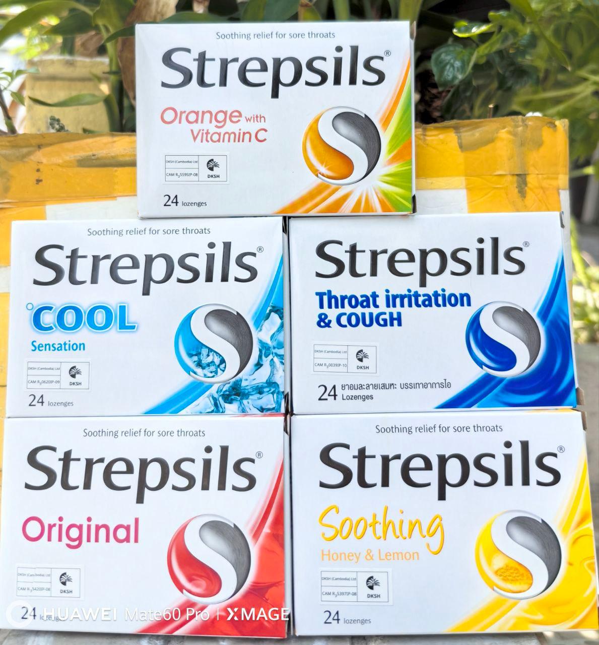 Strepsils Orange with Vit C