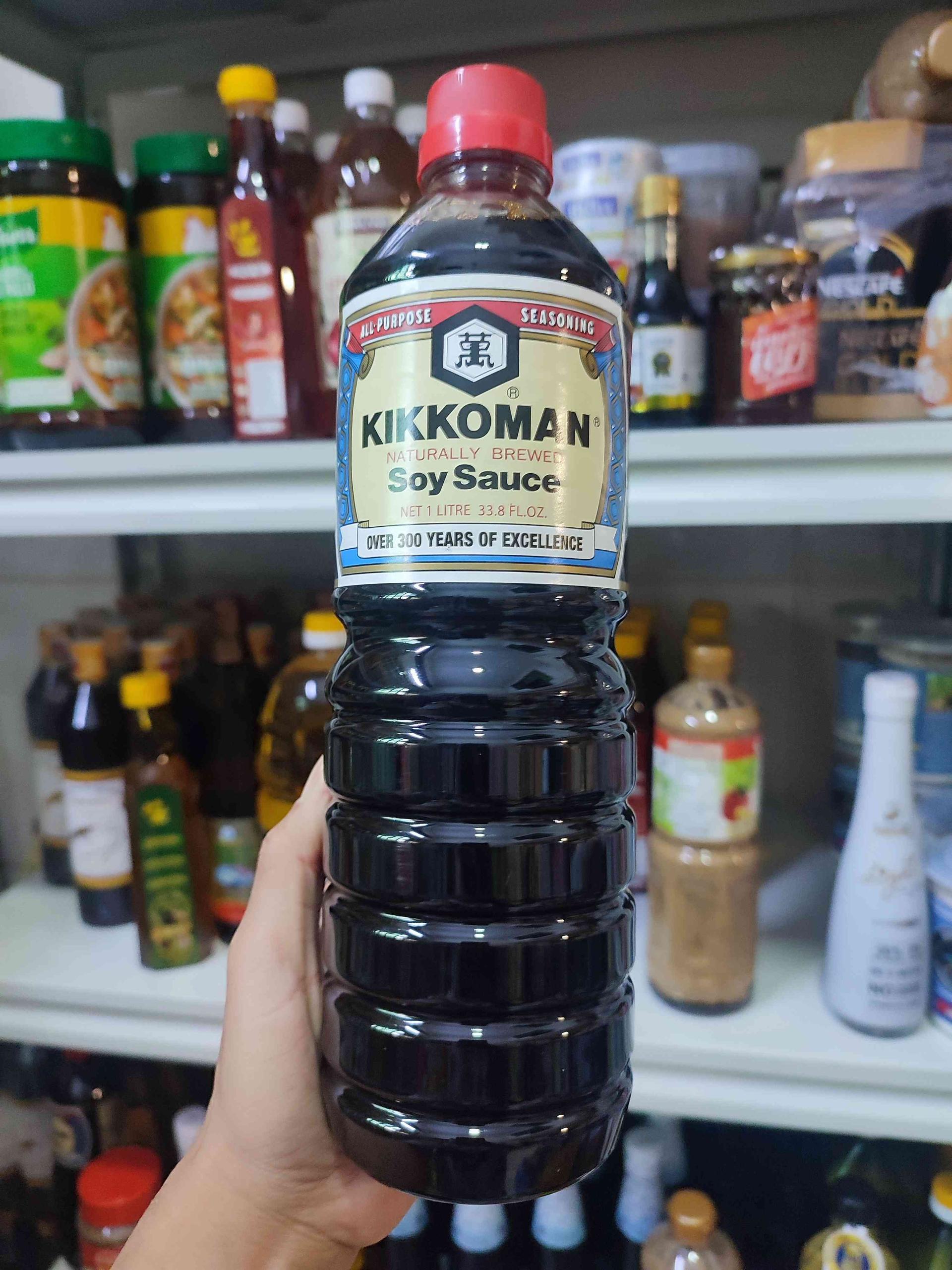 Kikoman soy sauce naturally brewer 1L(Singapore)