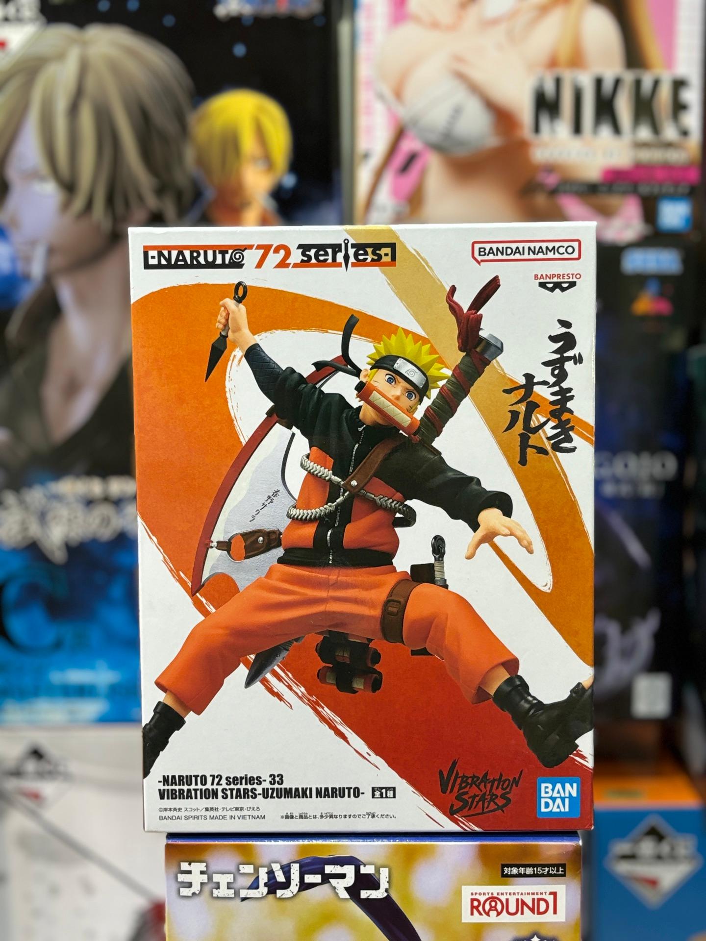 Naruto 72 Series Naruto Uzumaki (33 Vibration Stars) Figure