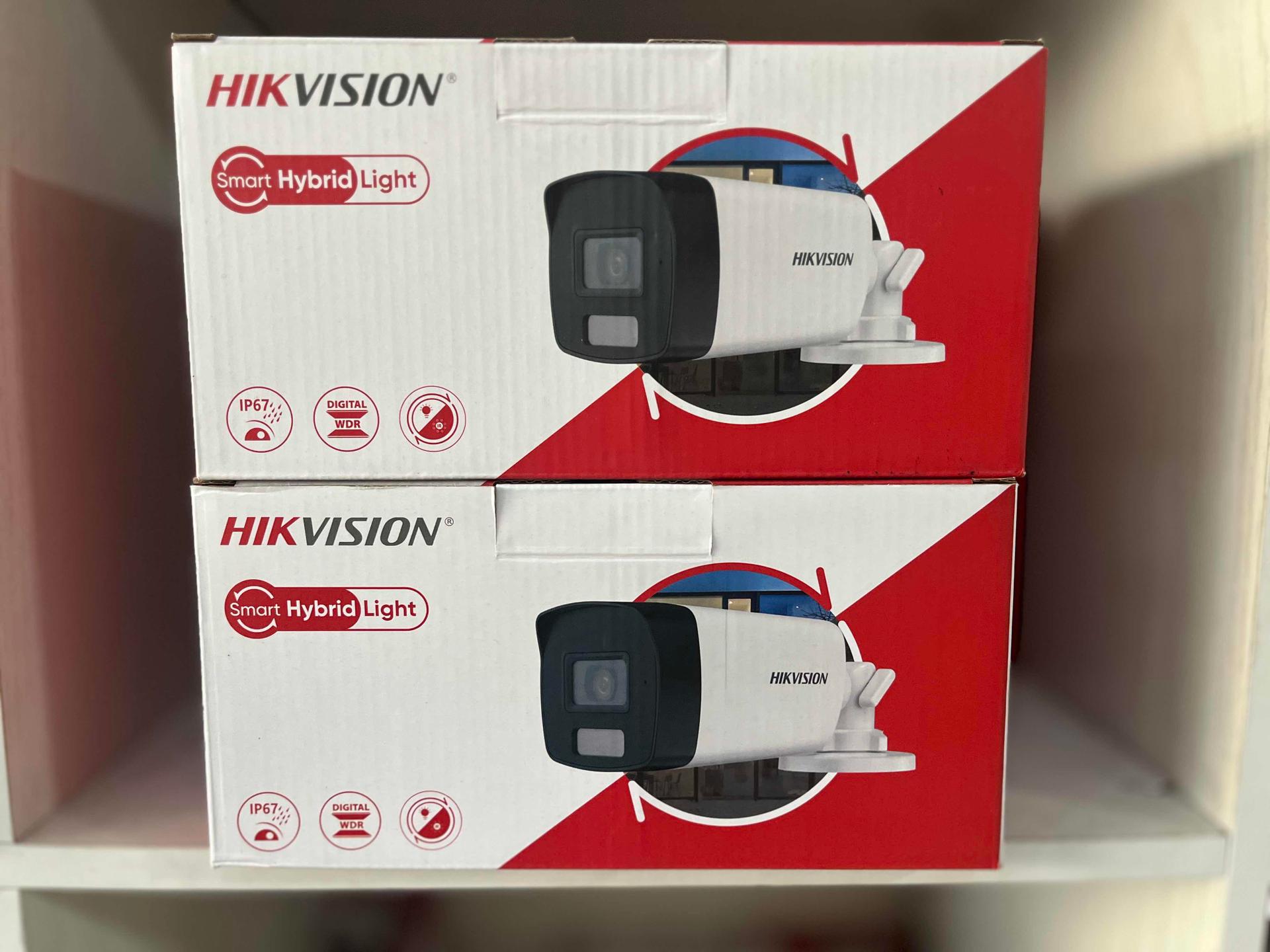 Set 4គ្រាប់ Hikvision 3K smart Hybrid Light