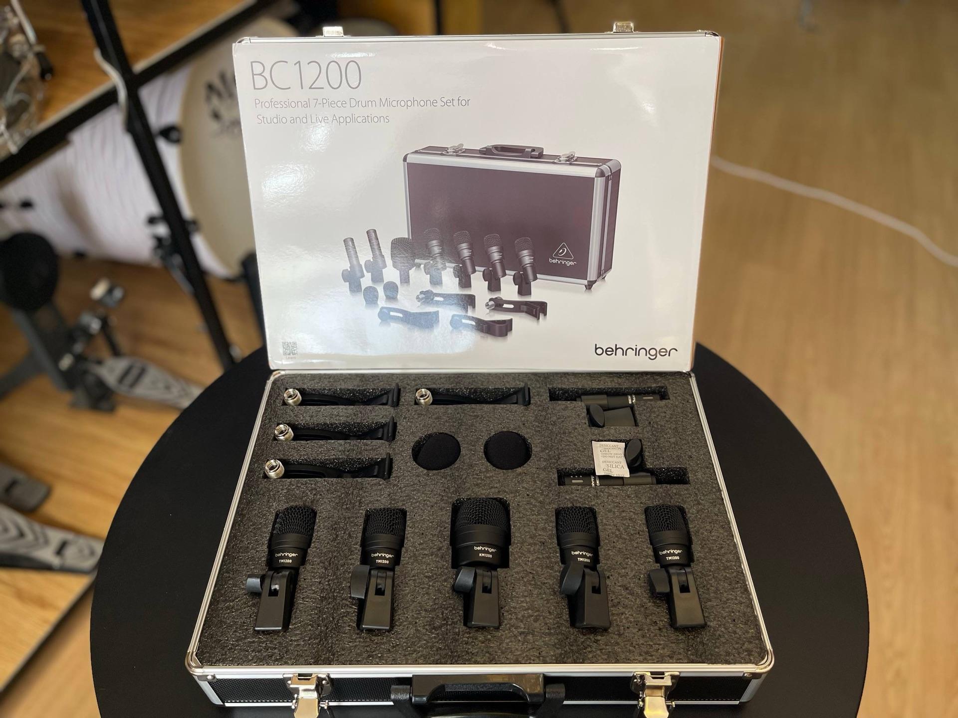 Behringer BC1200 Professional 7-Piece Drum Microphone Set