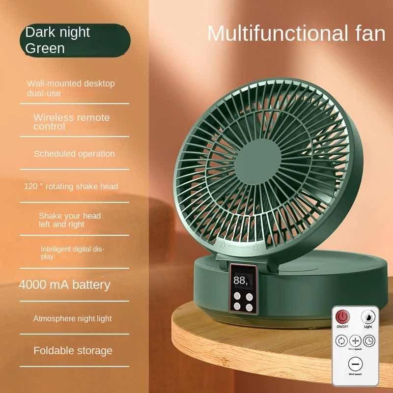 JS101 Desktop Folding Fan