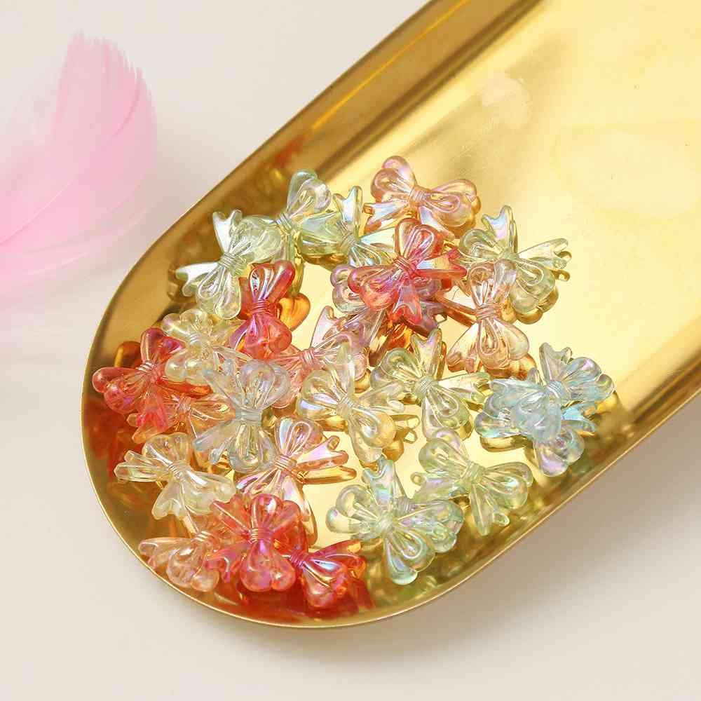 Acrylic bow bead
