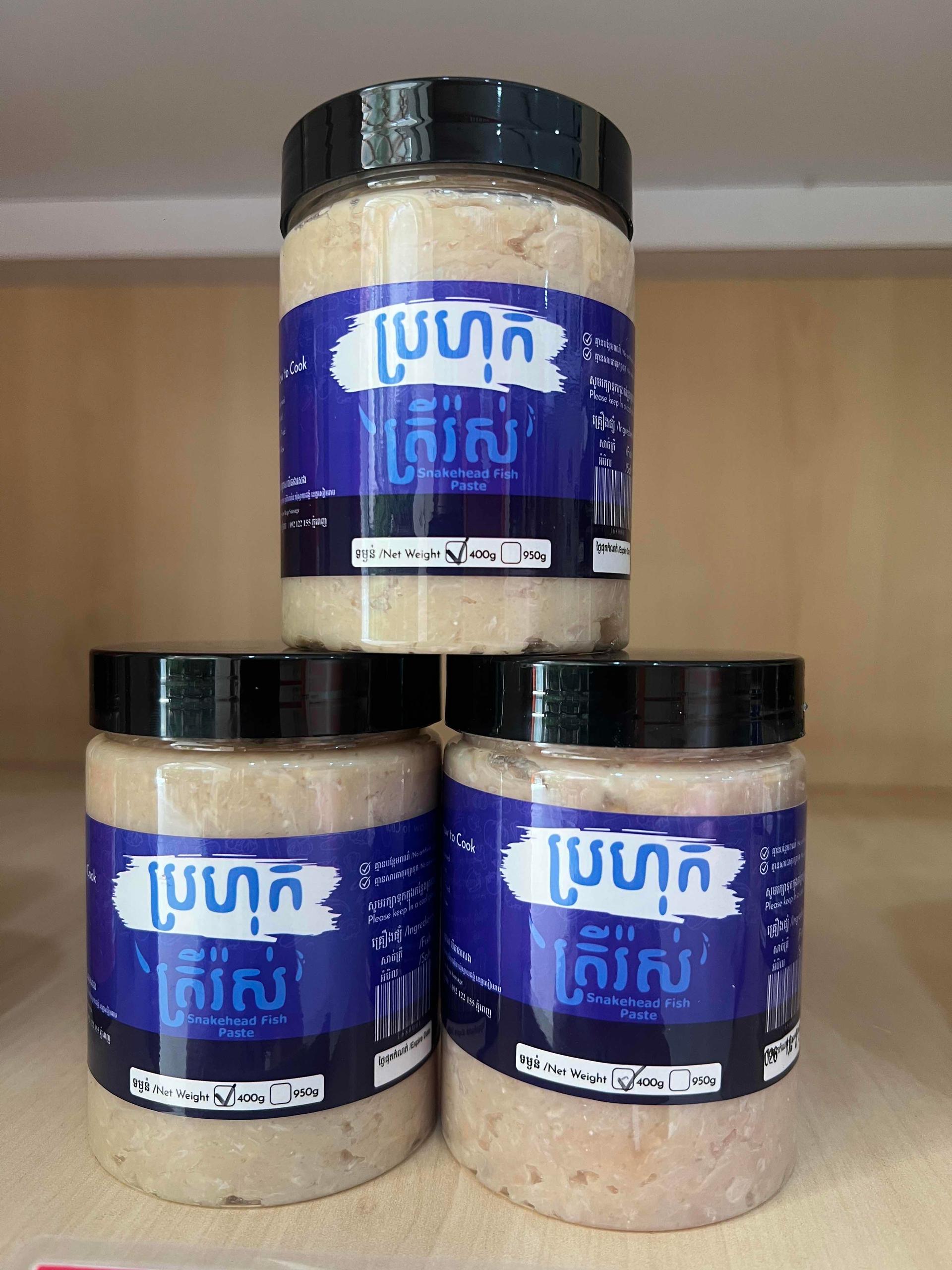 ប្រហុកត្រីរ៉ស់ កំប៉ុងតូច 400g 