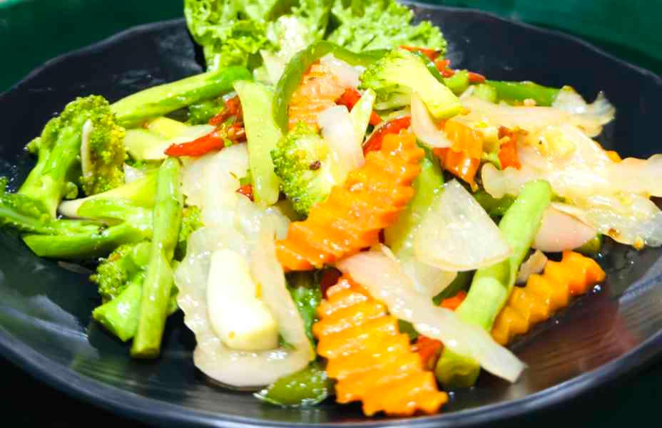 ឆាបន្លែ / 蔬菜炒菜