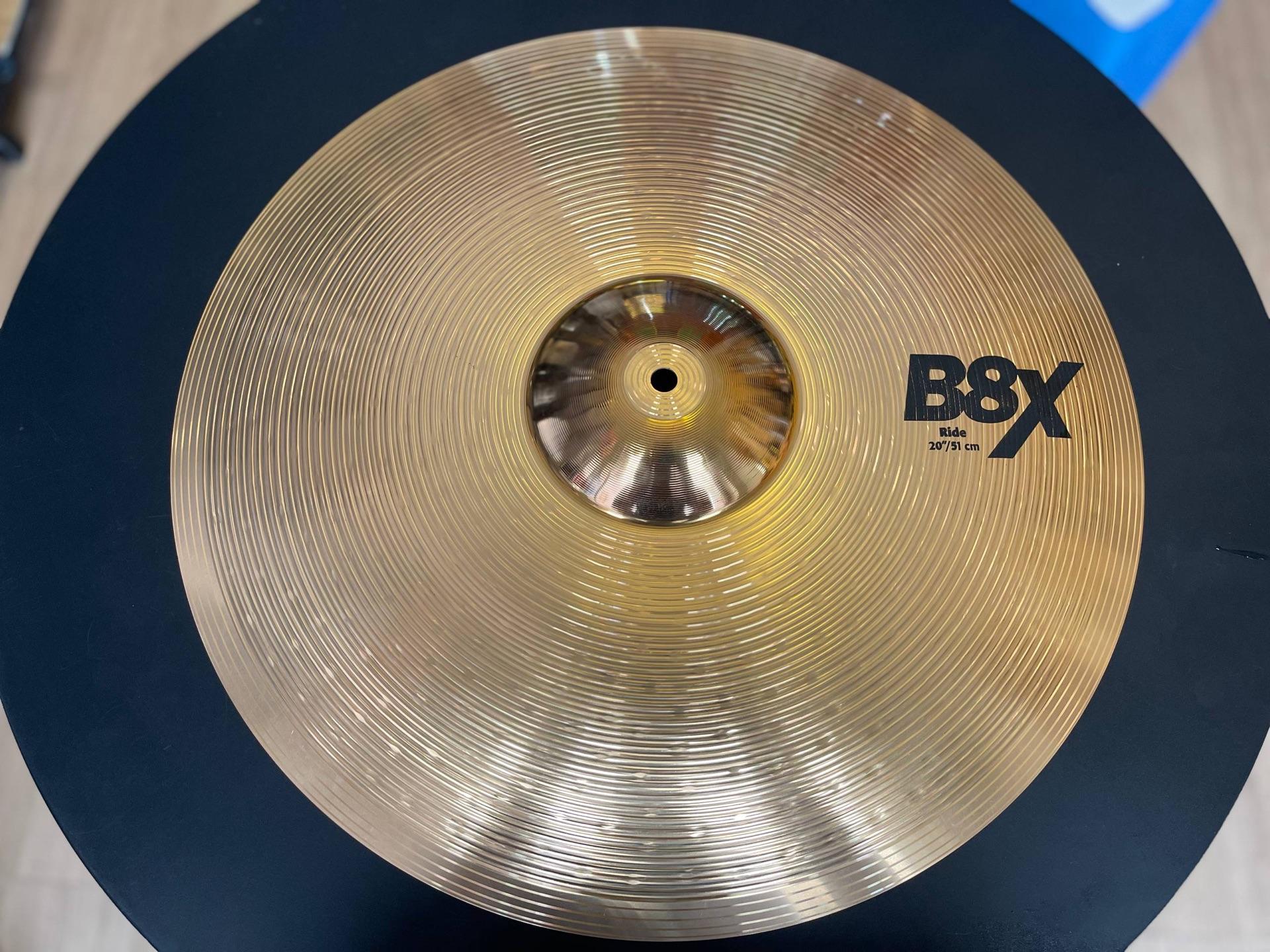 🥁 Sabian B8X 20" Ride Cymbal