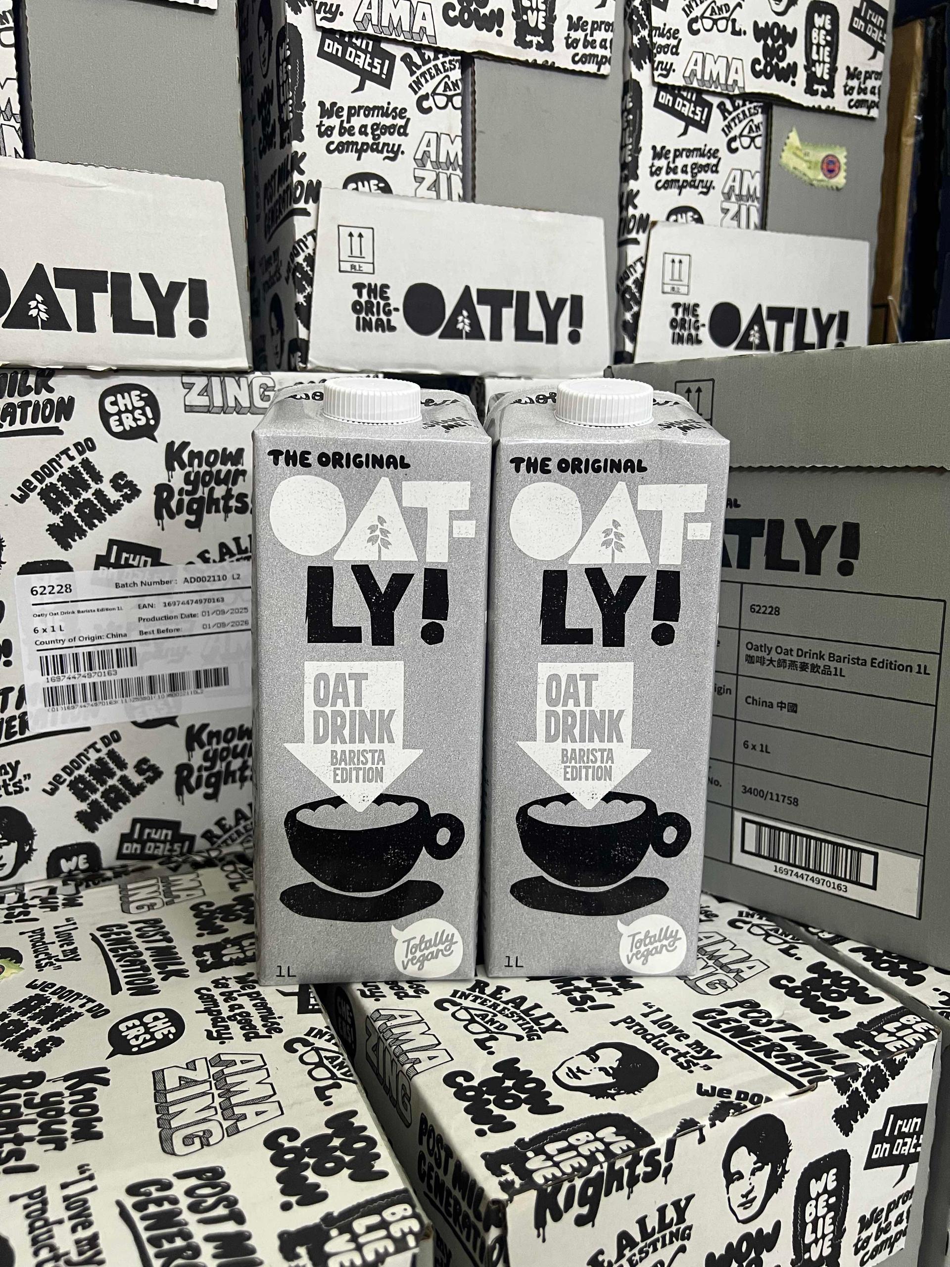 ទឹកដោះគោស្រូវសាឡី OATLY