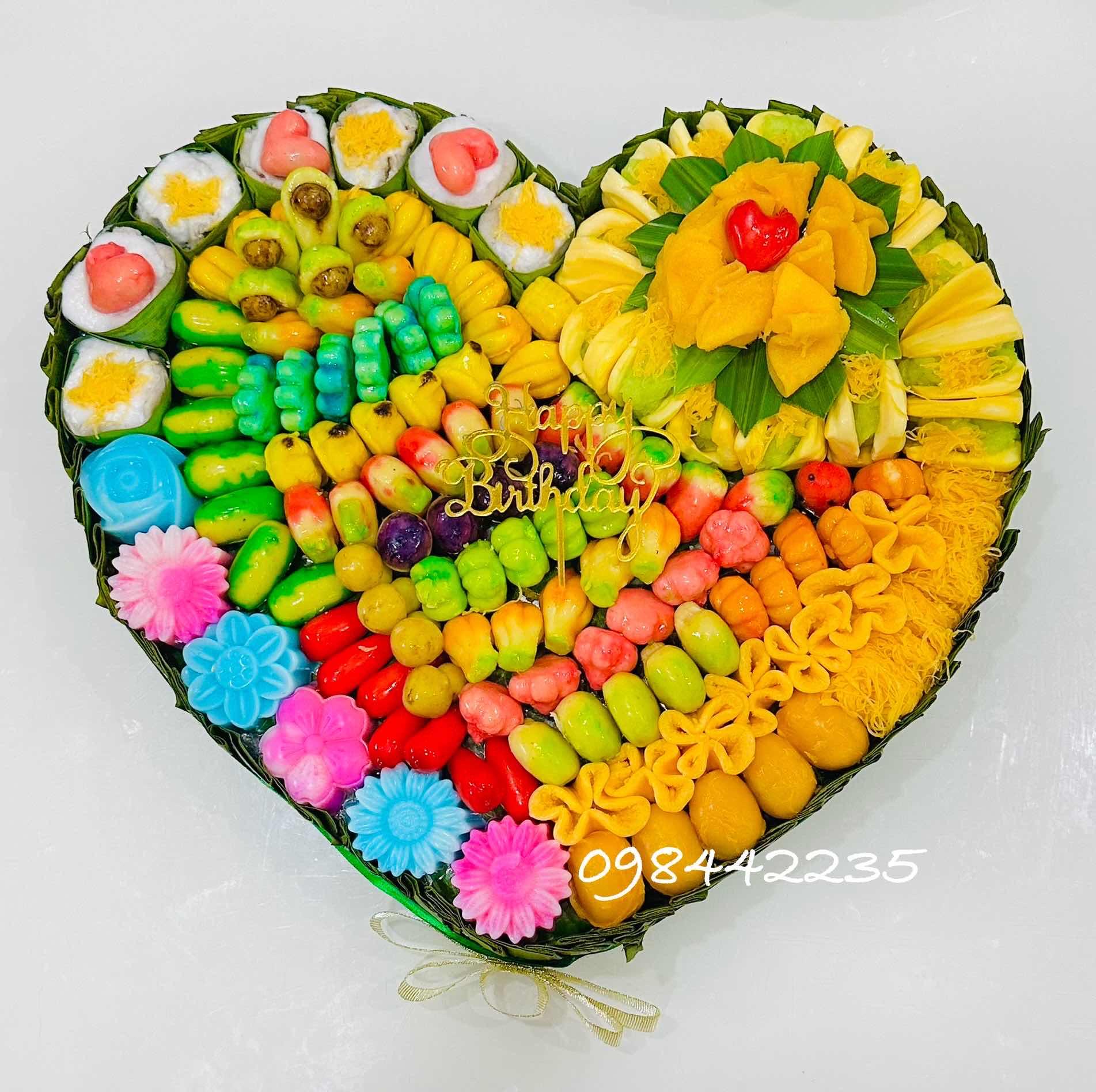 នំបេះដូង 30$