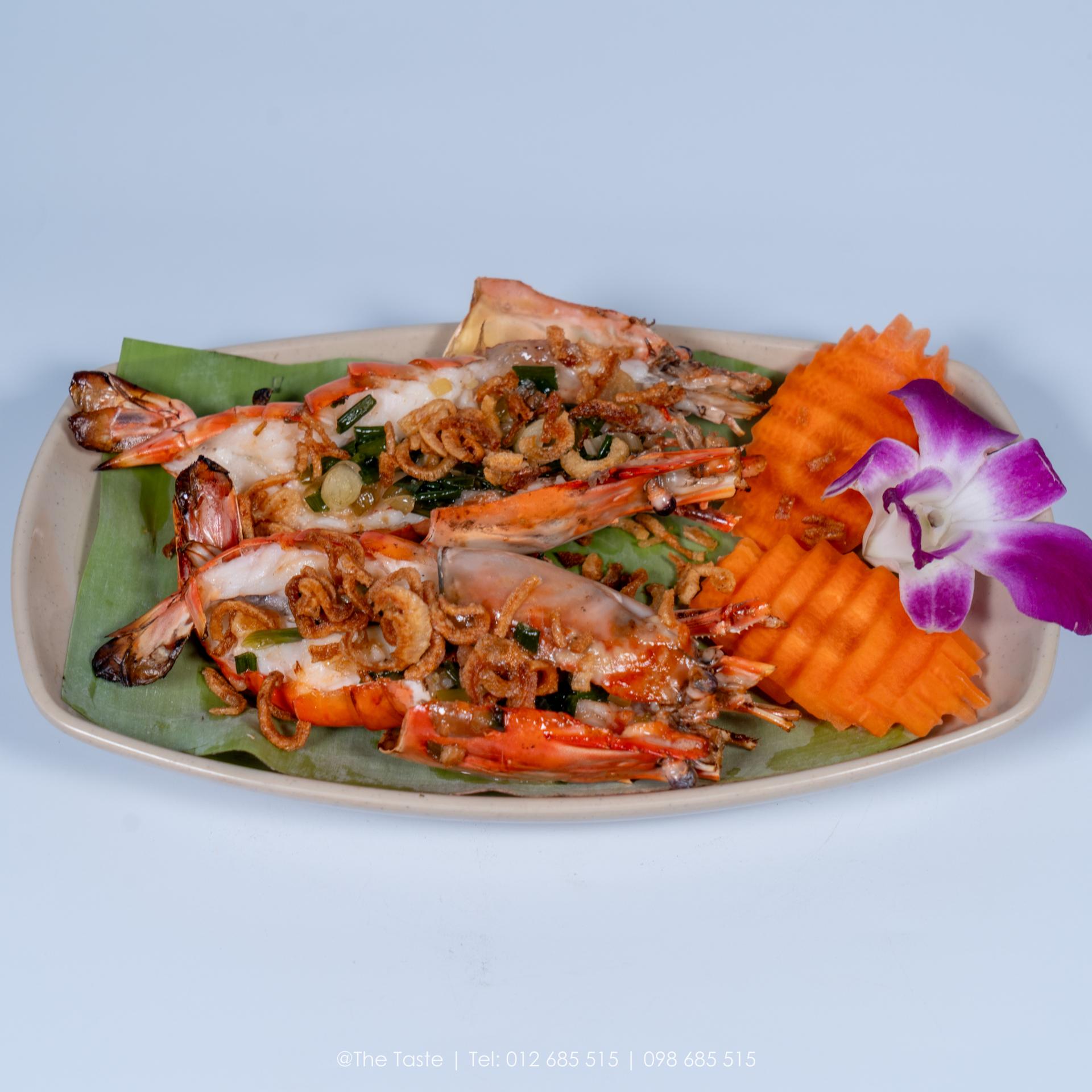 បង្កងអាំងខ្ទឹមស