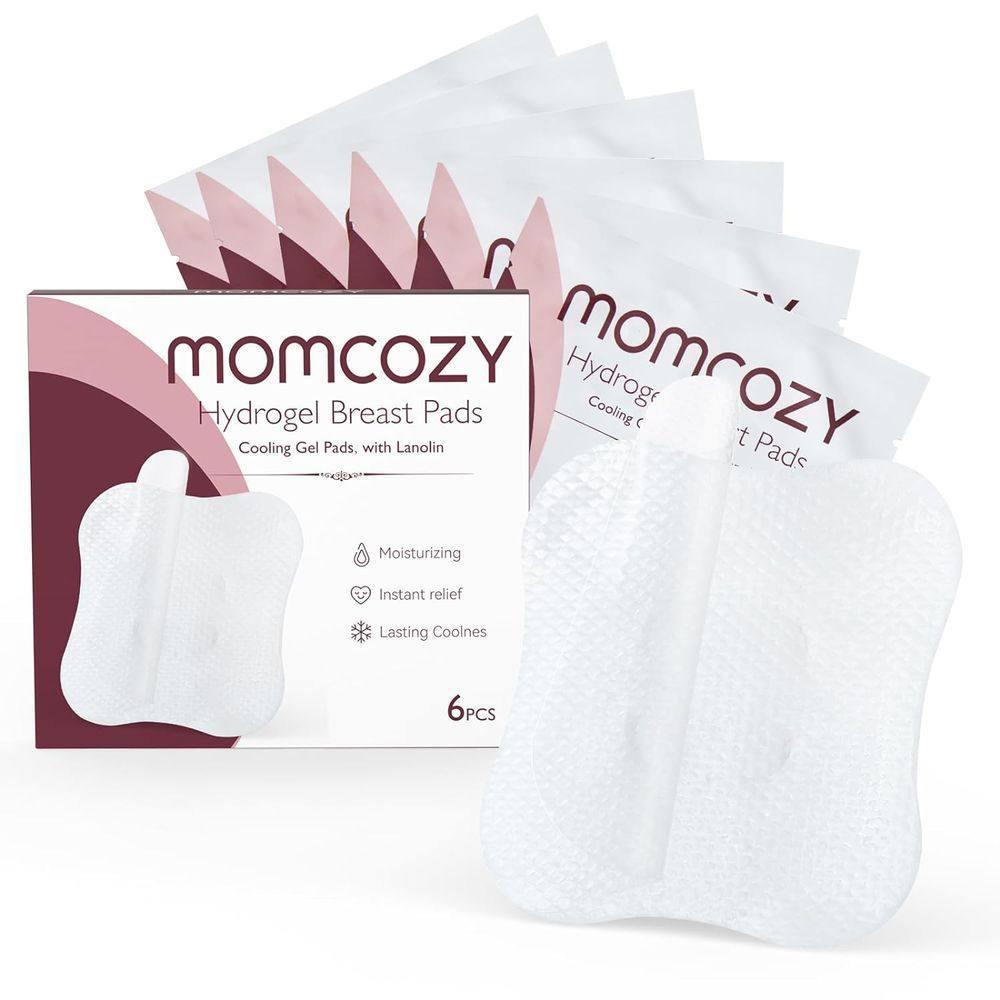 Momcozy Soothing Gel Pads បិទជួយសម្រួលបញ្ហា ស្ងួត ប្រេះ កកិត ដាច់រលាត់ និងខ្ទាំ  (មាន6បន្ទះ ក្នុងមួយបន្ទះប្រើបាន24ម៉ោង)