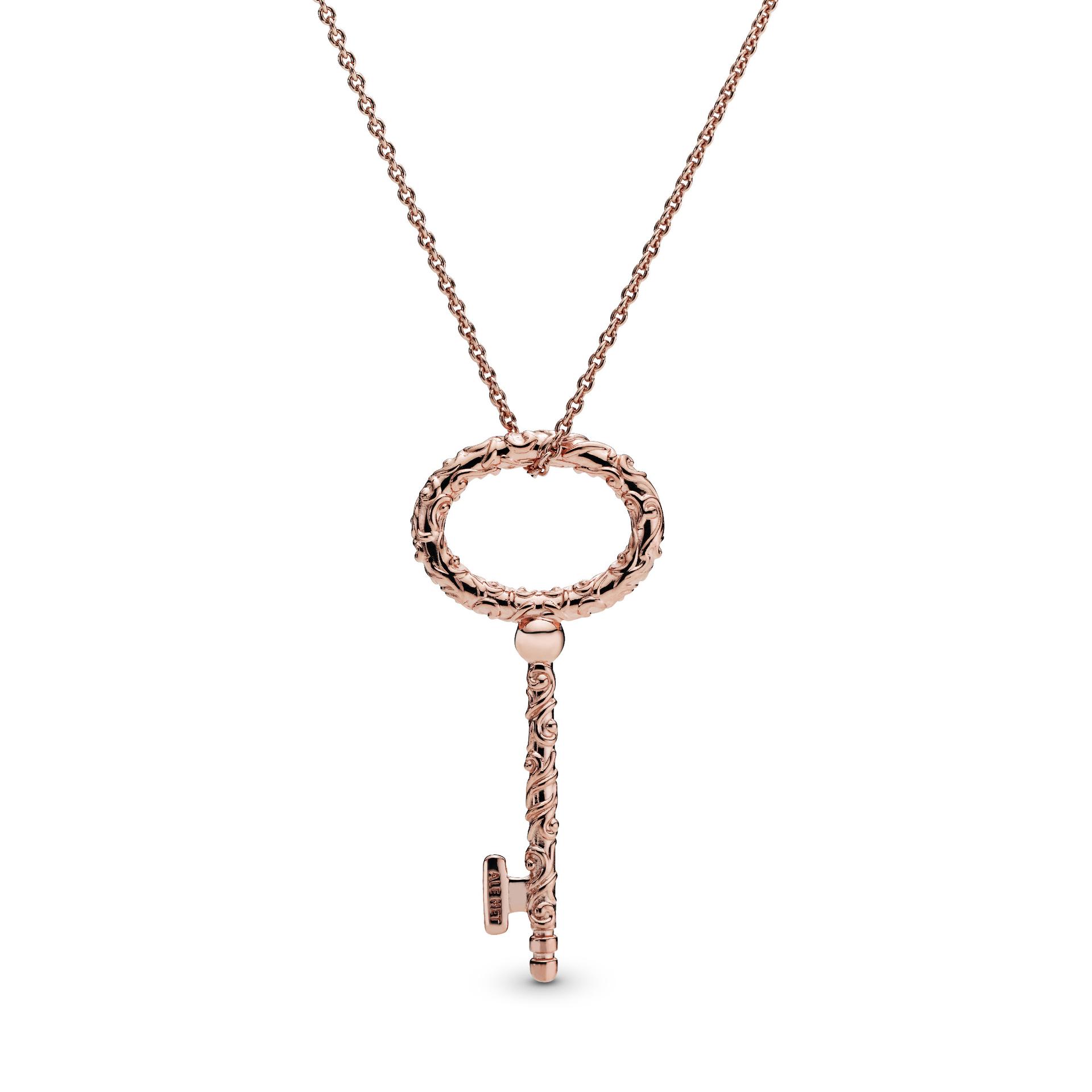 Pandora Women Gold Plated Pendant Necklace