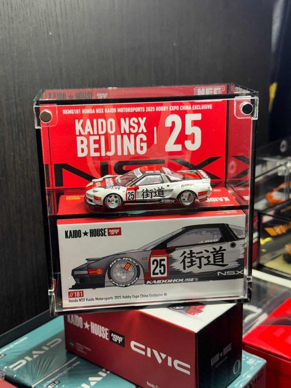 1/64 Display box Acrylic Beijing