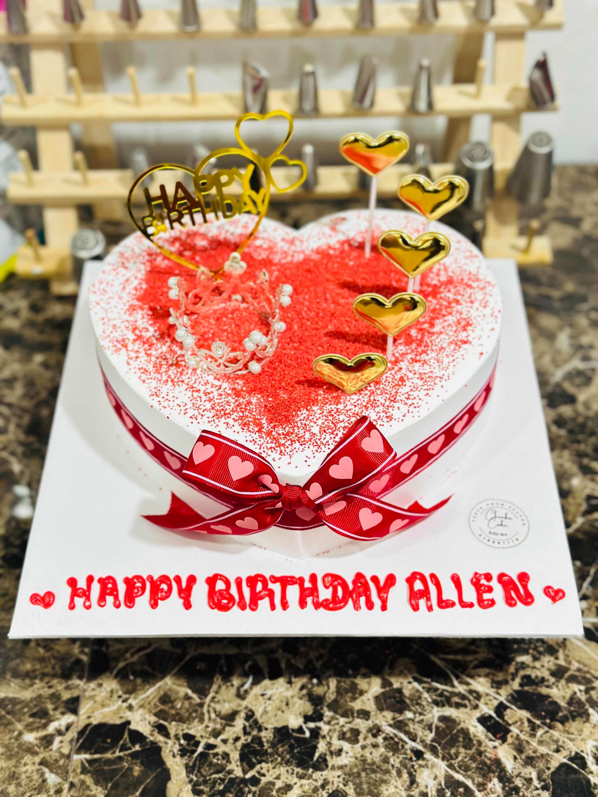 Heart cake
