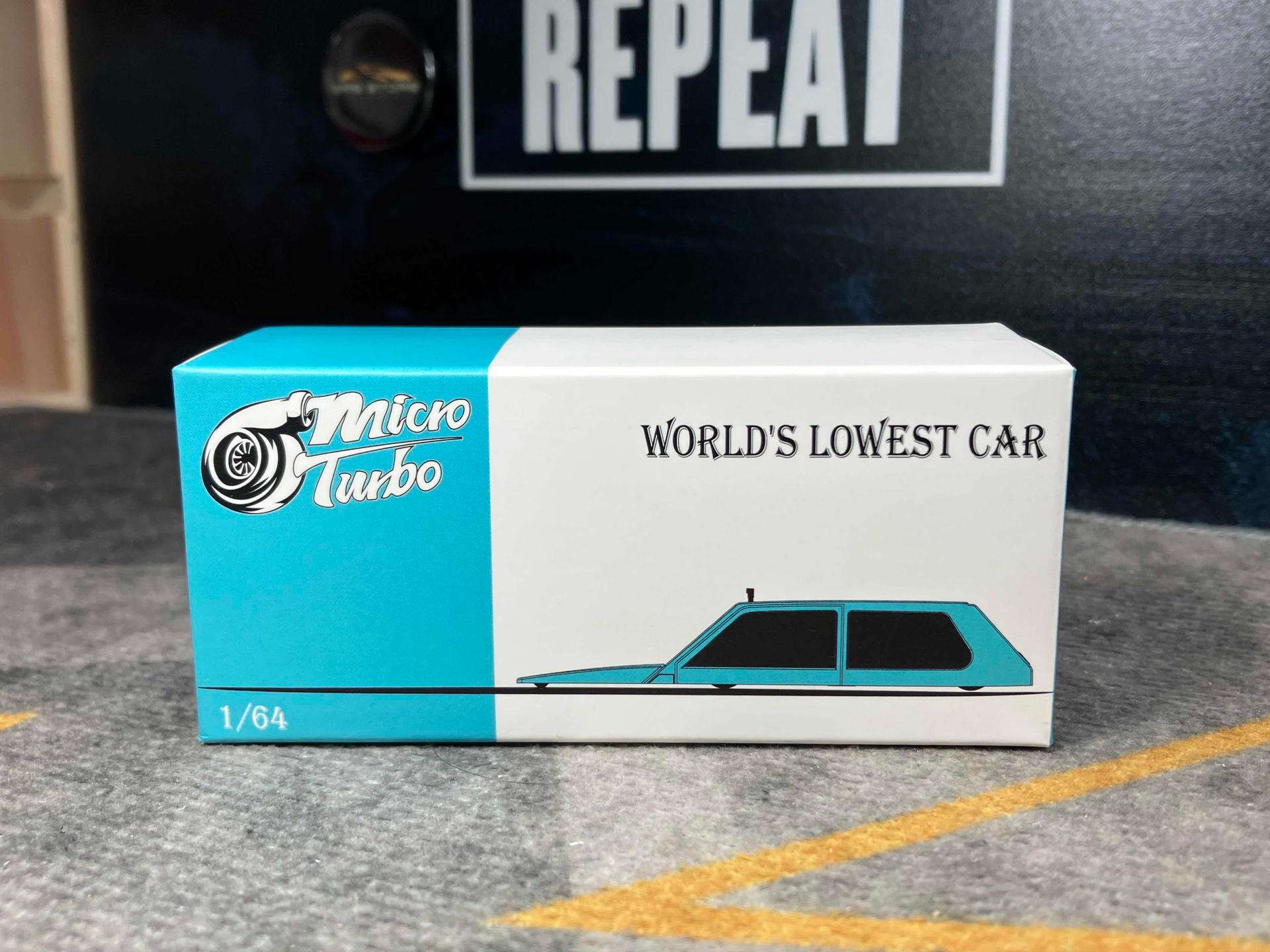 1/64 WOULD'S LOWEST CAR🔵
