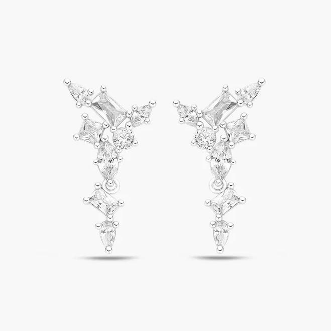 Icônic Crystals Reve Drop Earrings
