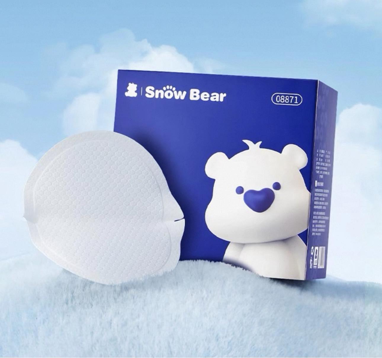 សំឡីទ្រាប់ទឹកដោះ Snowbear 100សន្លឹក