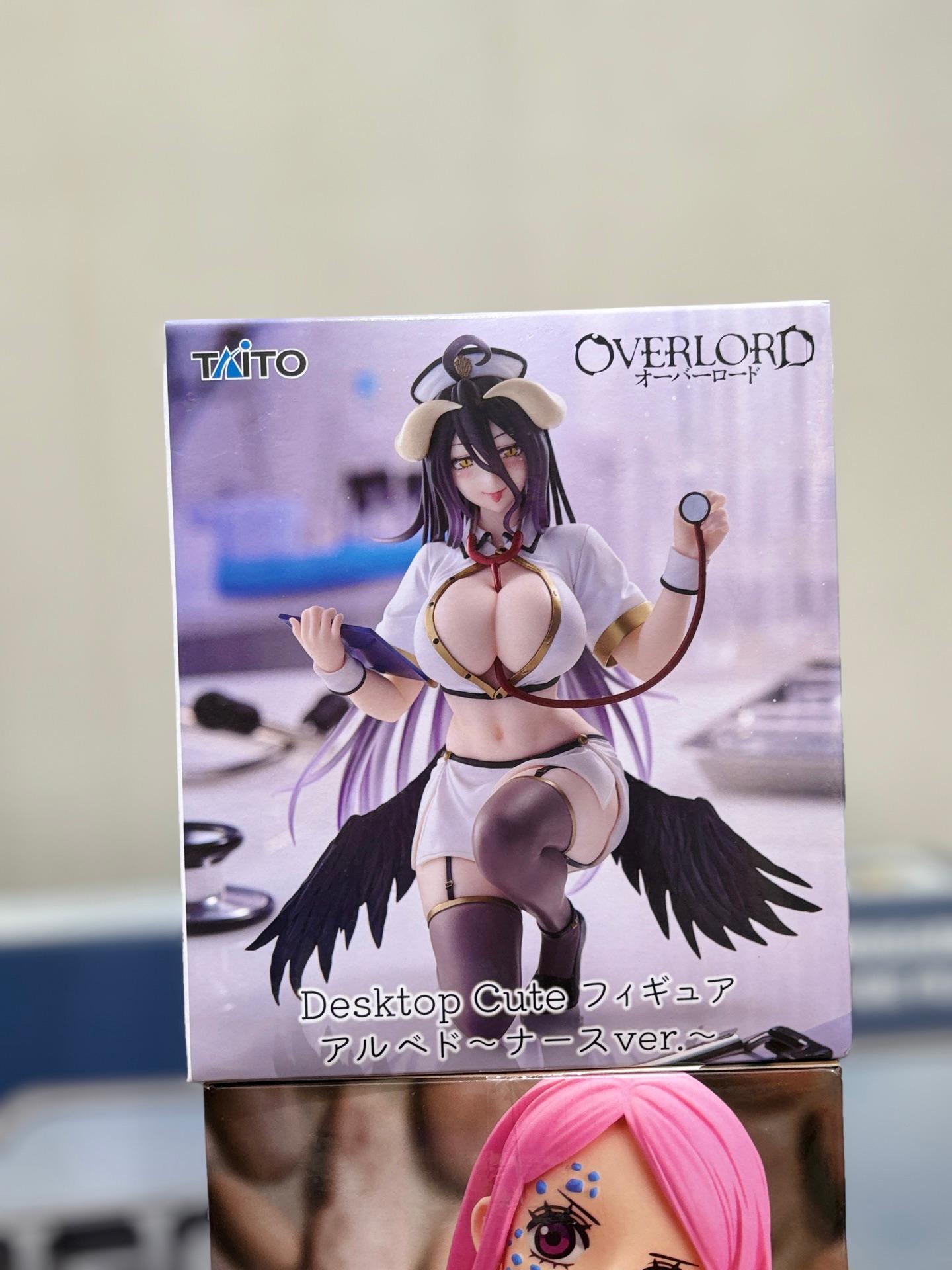 Overlord Desktop Cute Albedo (Nurse Ver.) Figure
