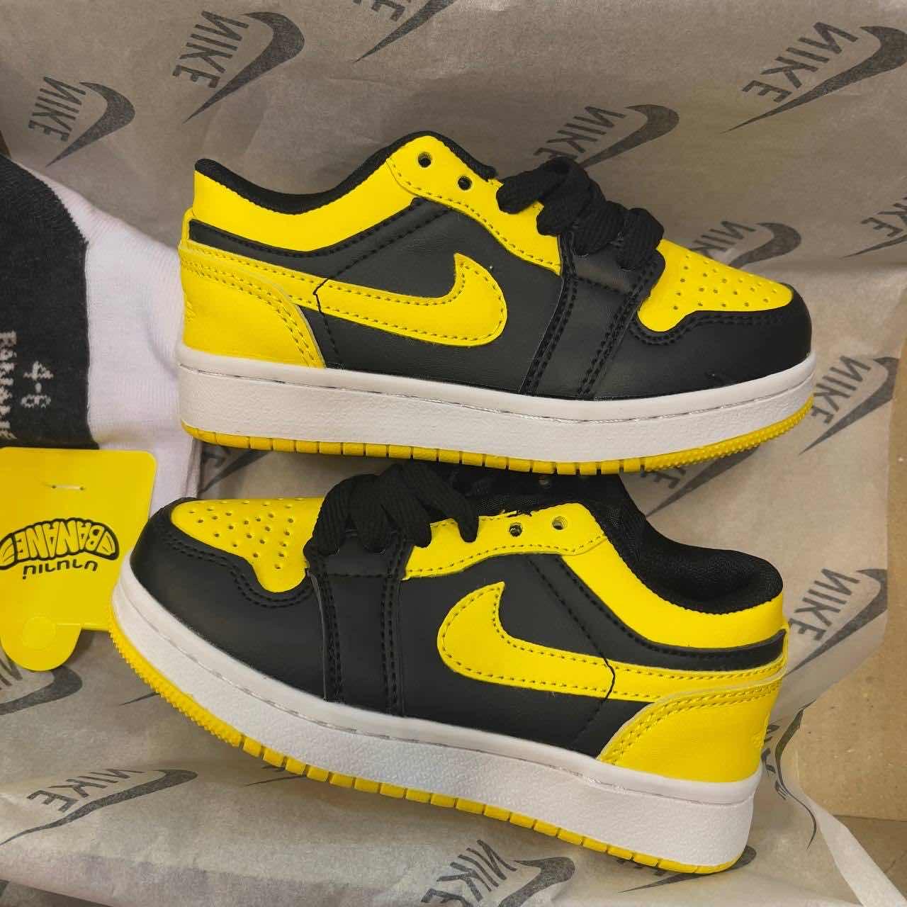 Jordan 1 Black Yellow