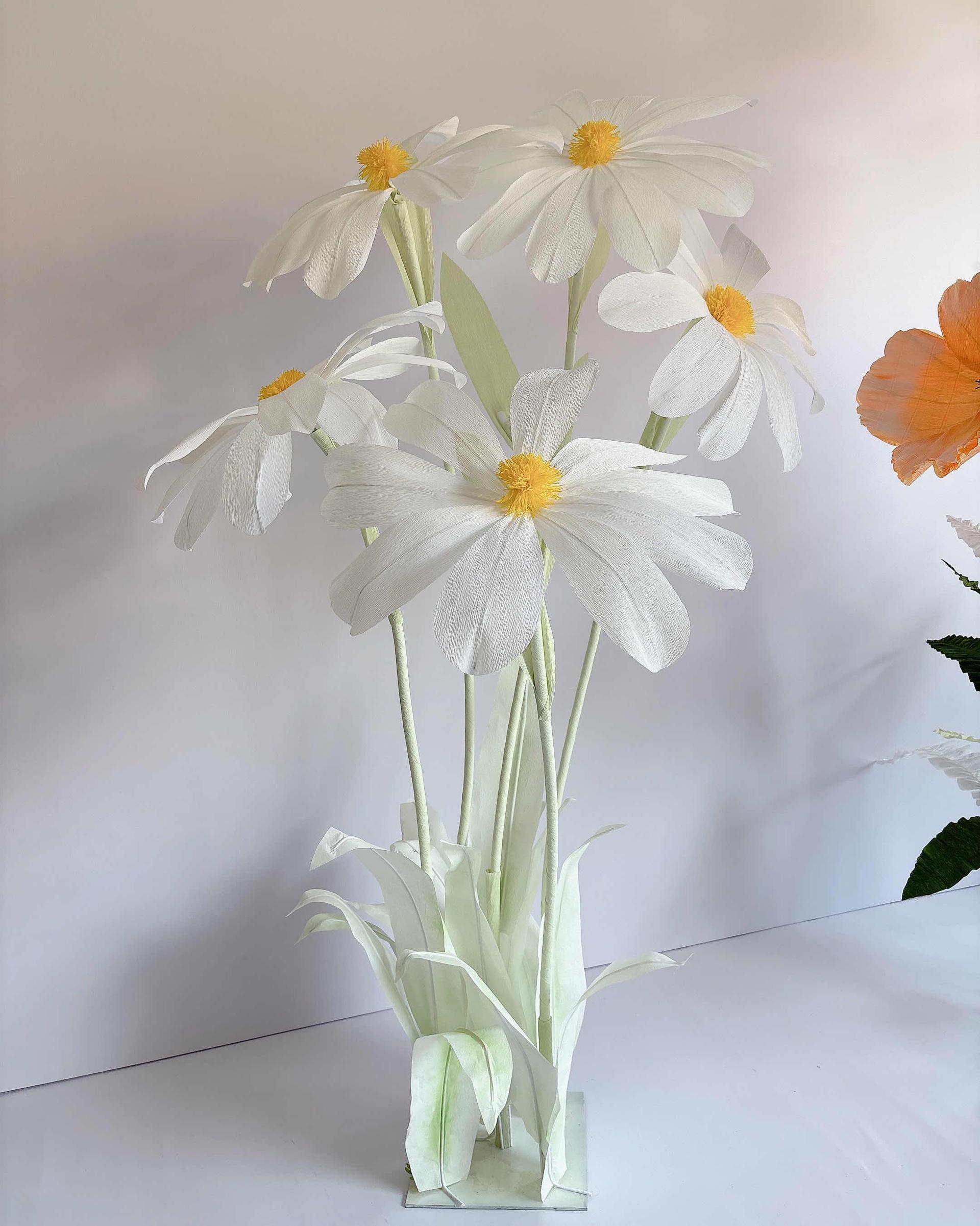 Daisy flower set of 5pcs