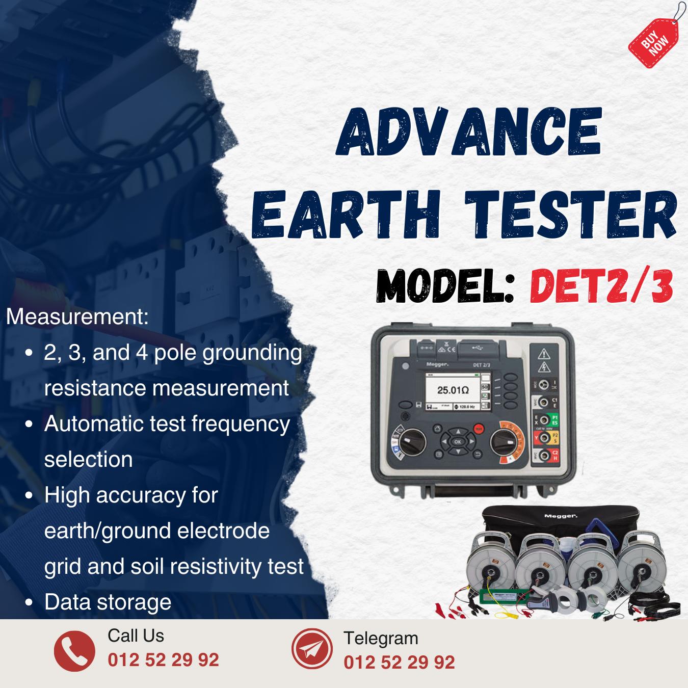 DET2/3 _ Advanced Earth Tester