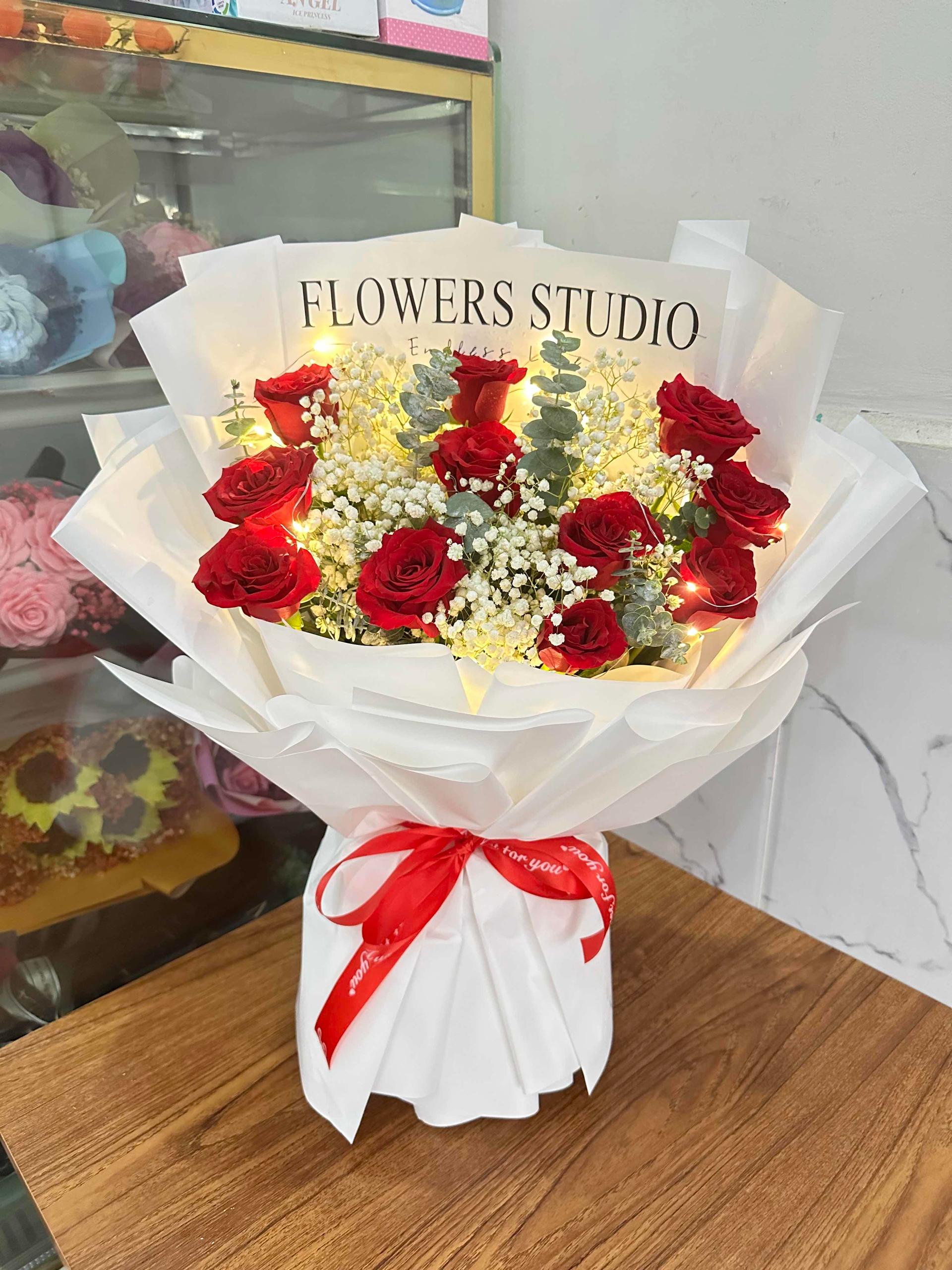 Real flower 11rose