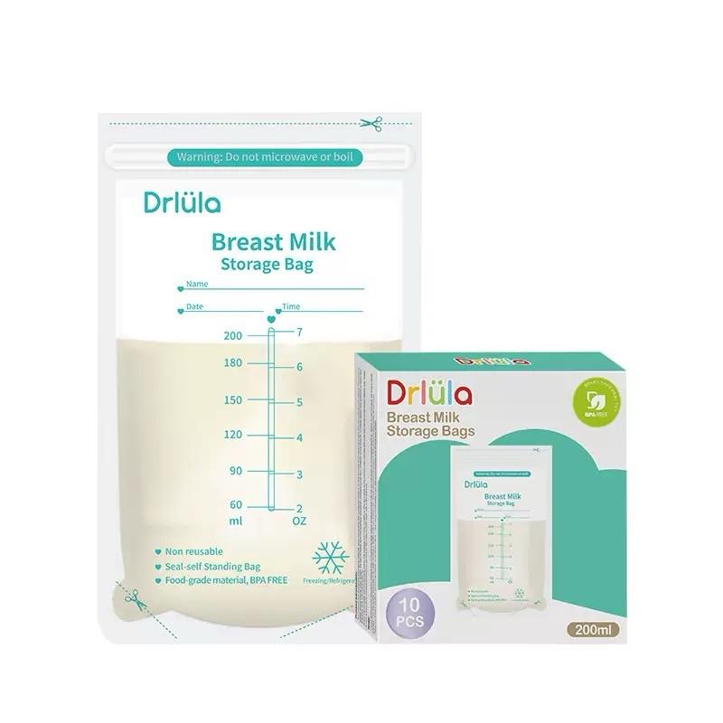 ថង់ស្តុកទឹកដោះ Drlula 200ml 7oz