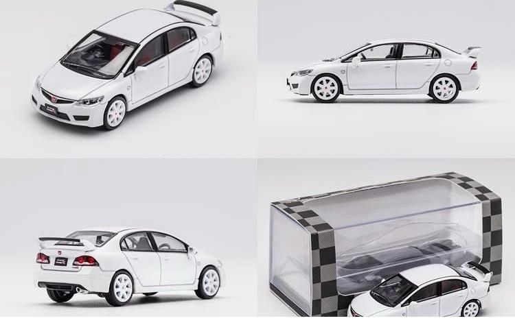 1/64 Honda Civic Type R2007 (White)⚪️