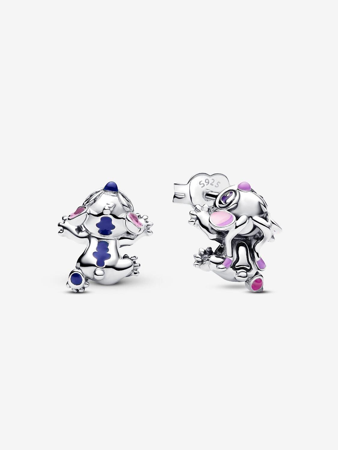 Pandora Disney Stitch & Angel Stud Earrings