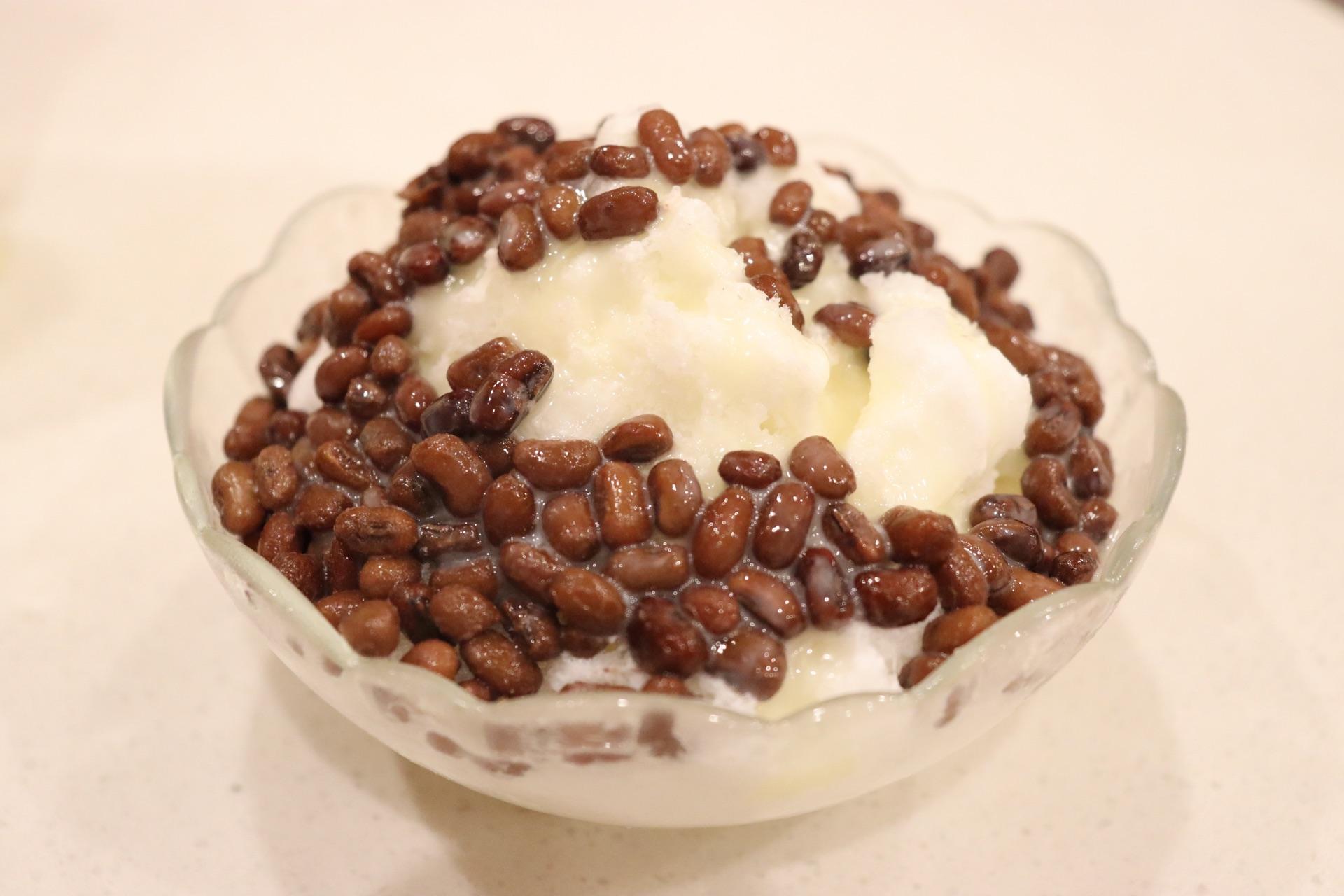 Red bean bingsu (small)